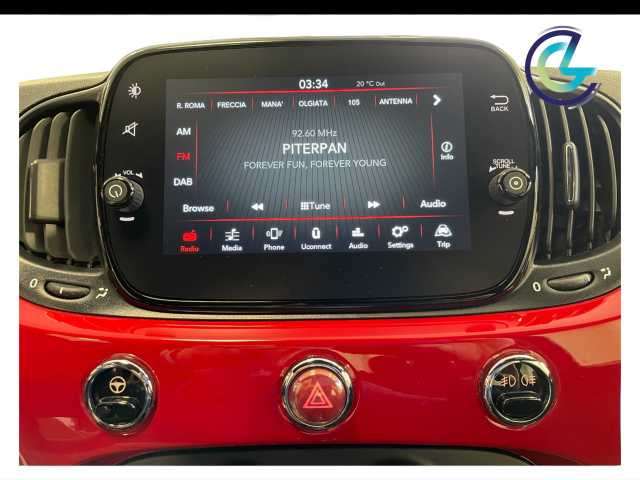 Fiat 500C 1.0l - red