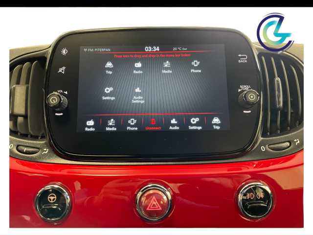 Fiat 500C 1.0l - red