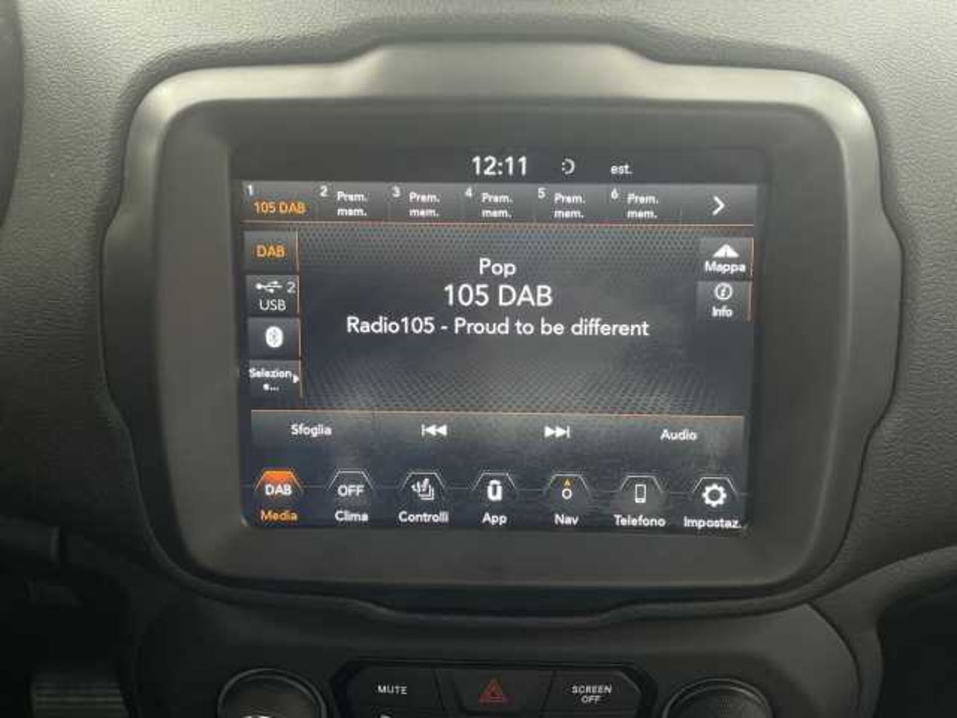 Jeep Renegade 1.0l - black