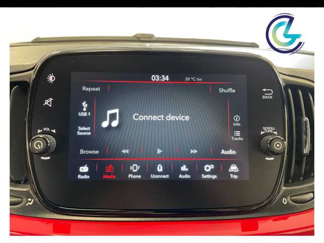 Fiat 500C 1.0l - red