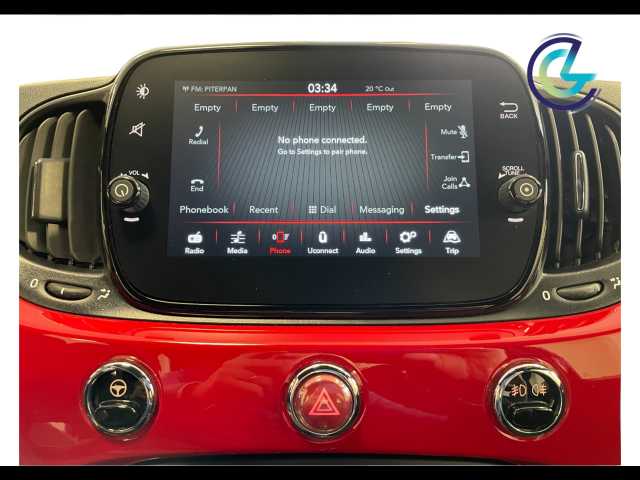 Fiat 500C 1.0l - red